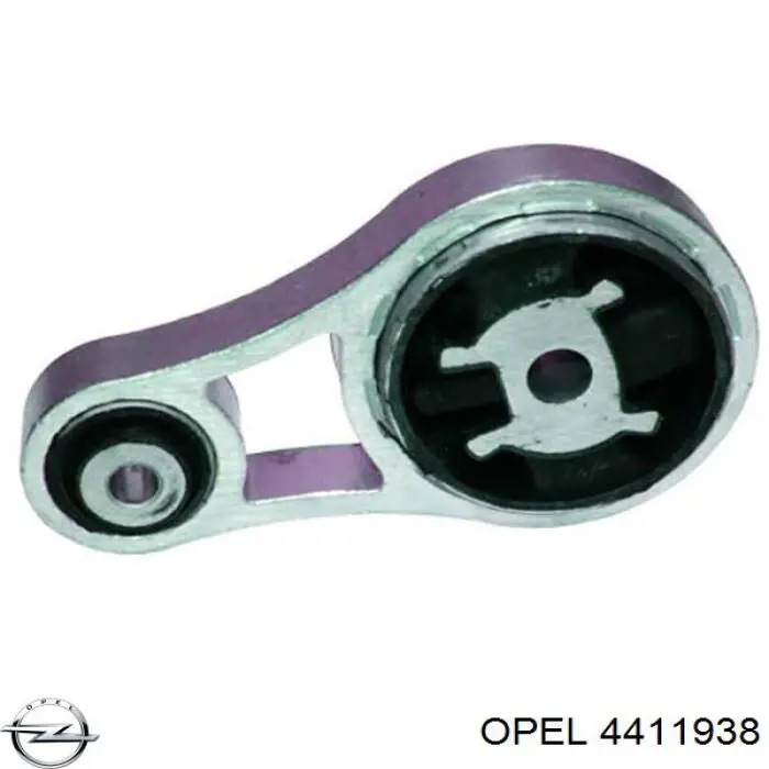4411938 Opel подушка (опора двигуна, нижня)