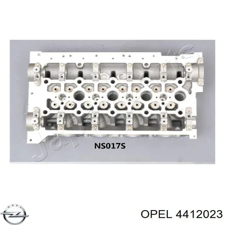 4412023 Opel головка блока циліндрів (гбц)