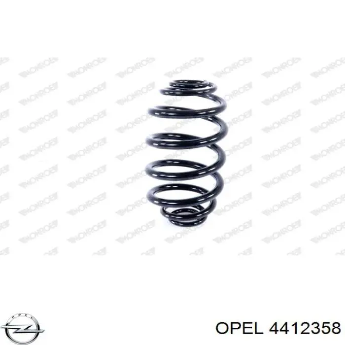 Купити 4412358 Opel Задні пружини