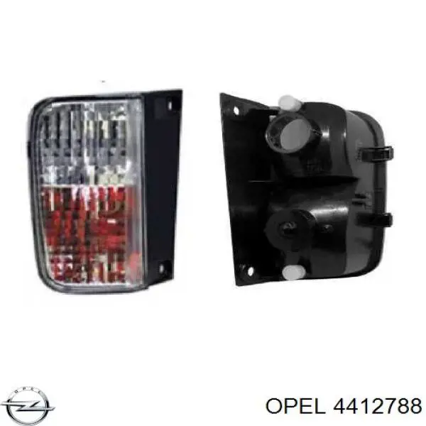 Фара задня, ліва Opel 4412788 ціна, від 23.68 USD