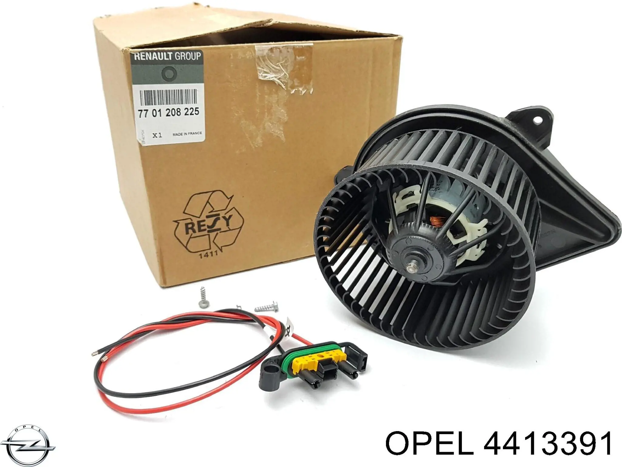 Вентилятора пічки 4413391 Opel