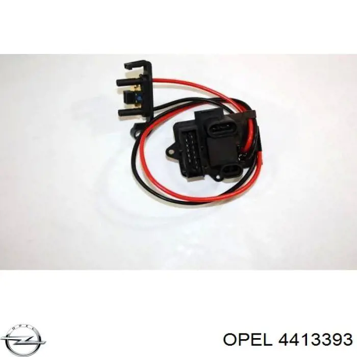4413393 Opel резистор (опір пічки, обігрівача салону)