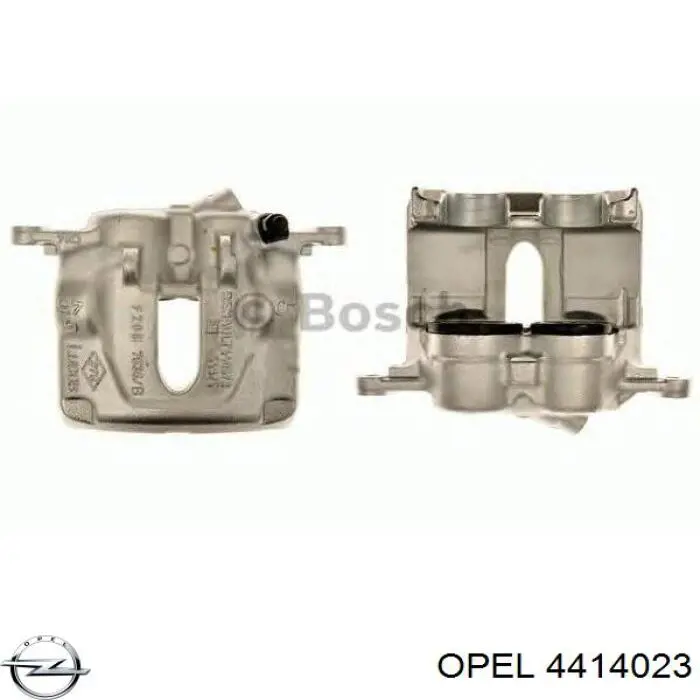 Купити 4414023 Opel Супорт гальмівний передній лівий