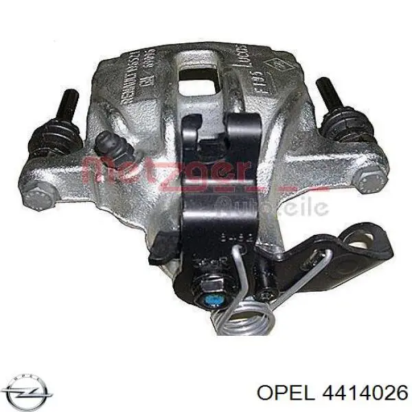 Супорт гальмівний задній правий Opel 4414026 ціна, від 59.42 USD