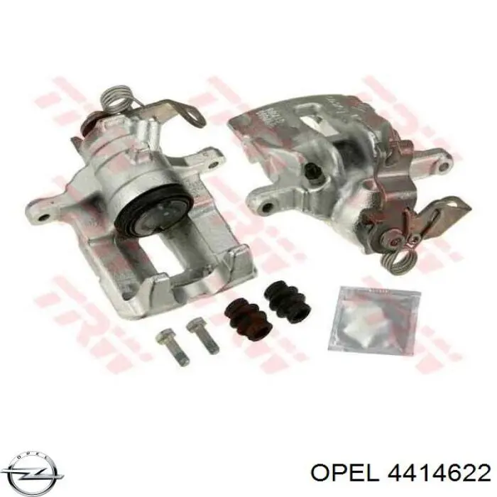 Супорт гальмівний задній правий Opel 4414622 ціна, від 47.01 USD