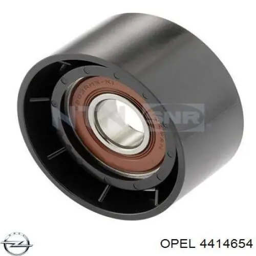 Ролик приводного ременя, паразитний Opel 4414654 ціна, від 7.75 USD