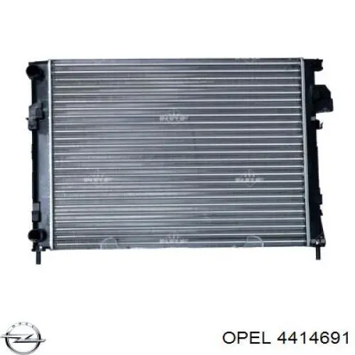 4414691 Opel радіатор охолодження двигуна