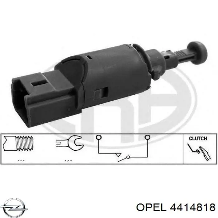 4414818 Opel датчик включення зчеплення