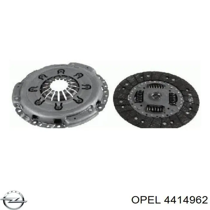 4414962 Opel комплект зчеплення (3 частини)