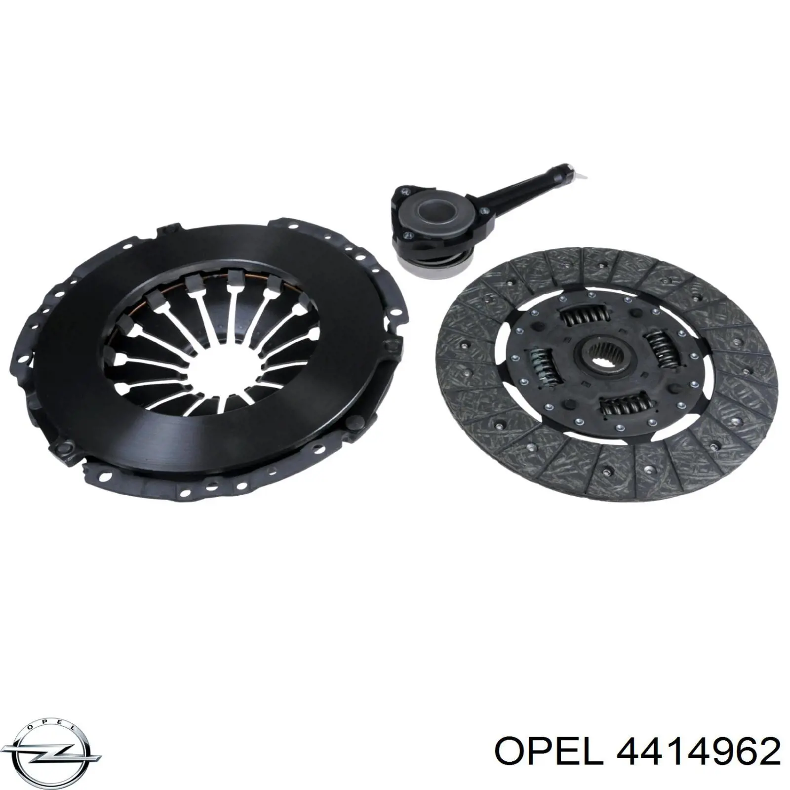 Купити 4414962 Opel Комплект зчеплення (диск, корзина, підшипник)