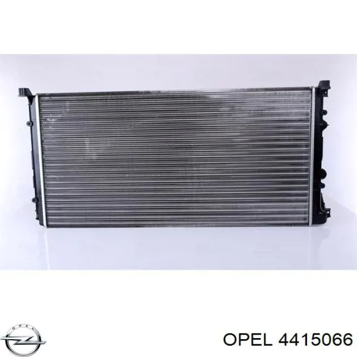 4415066 Opel радіатор охолодження двигуна