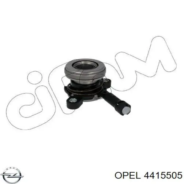 4415505 Opel Робочий циліндр зчеплення в зборі з витискним підшипником