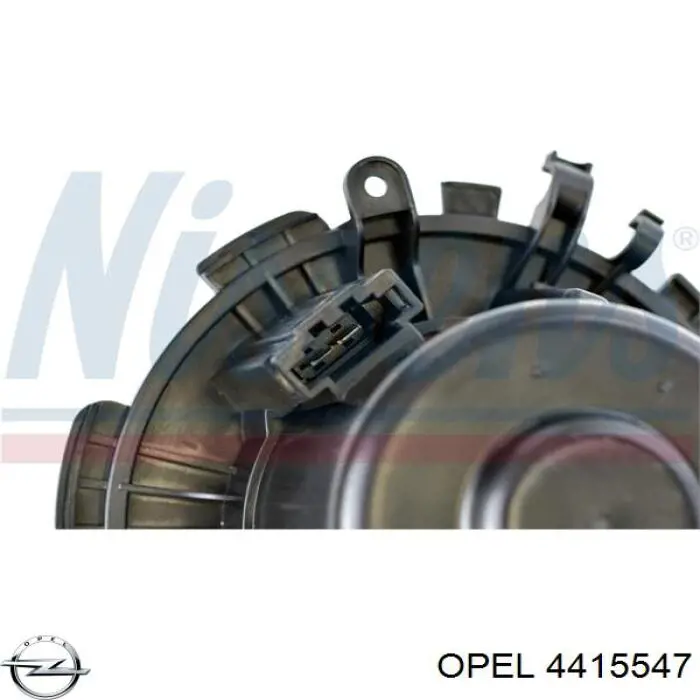 4415547 Opel Електромотор пічки