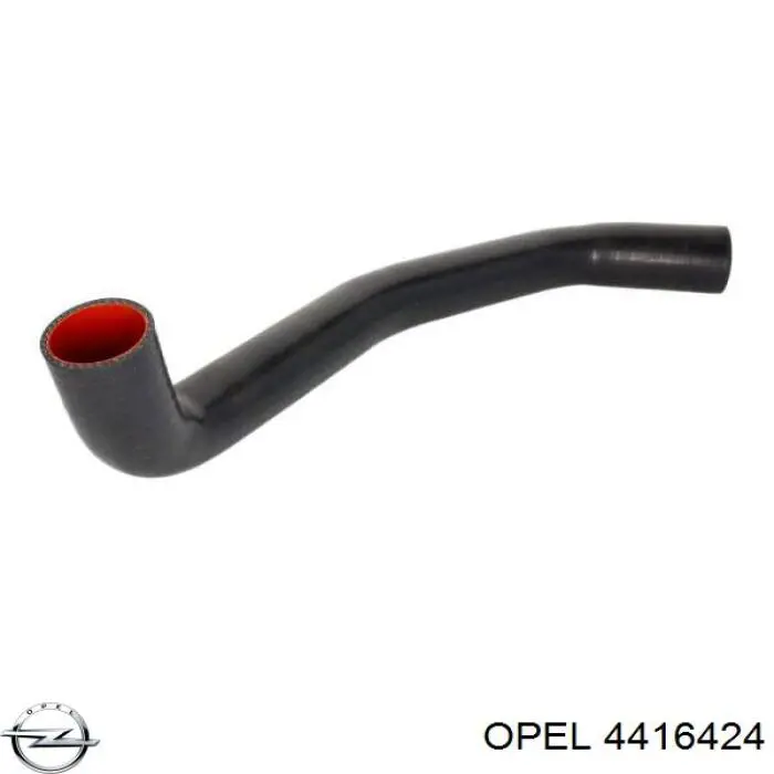 Шланг/патрубок интеркуллера Opel 4416424 ціна, від 37.62 USD