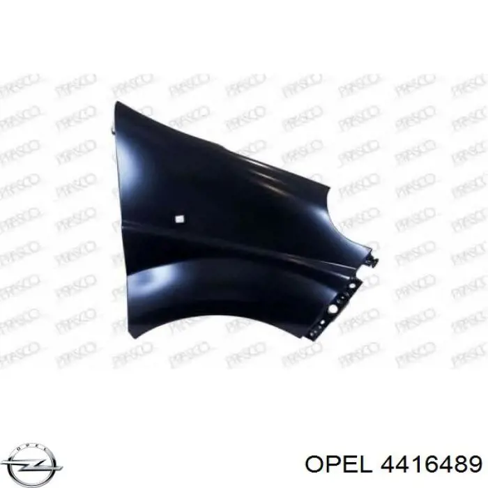  Крила Opel Vivaro 