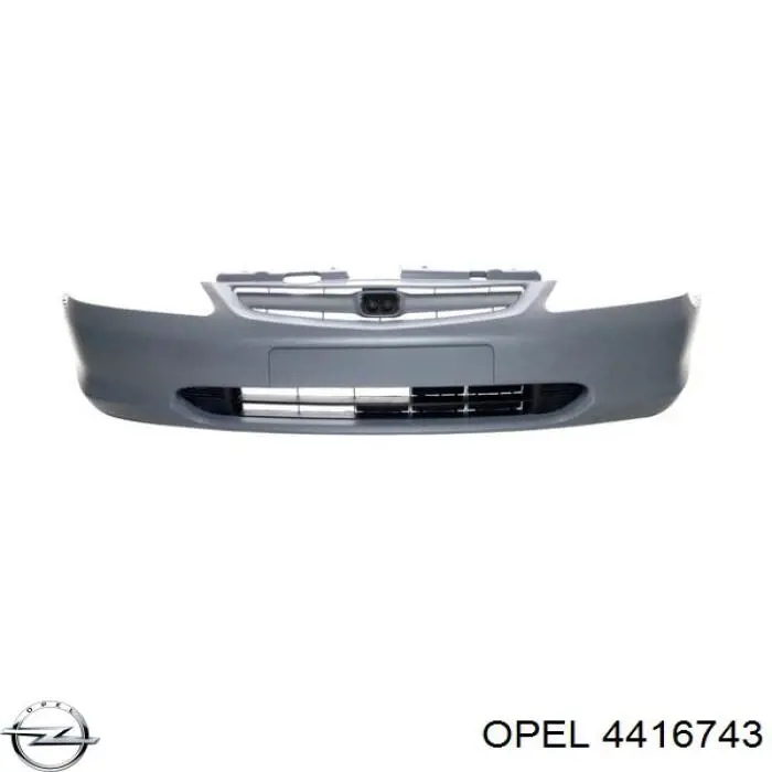 Бампер передній Opel 4416743