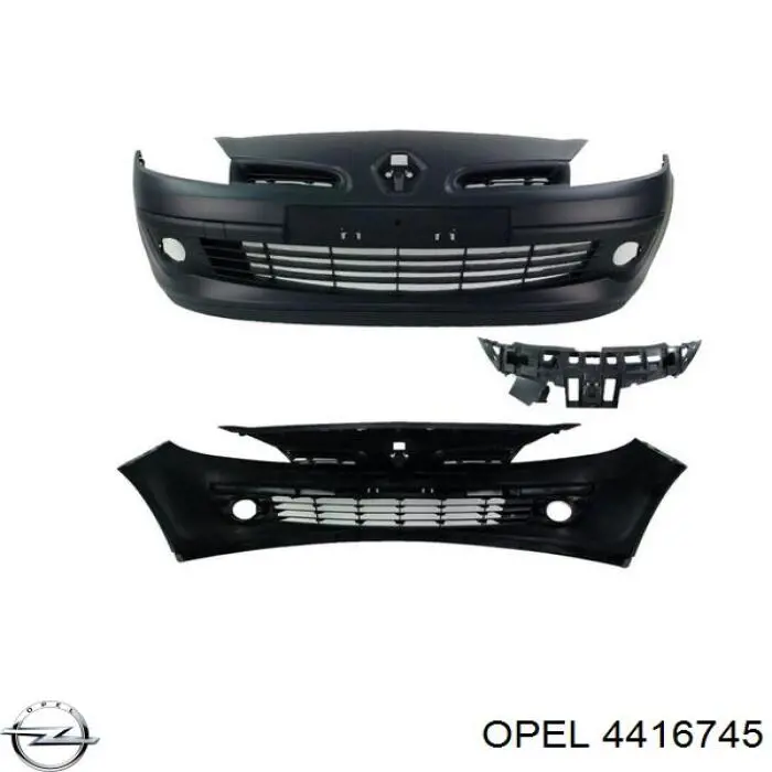 Бампер передній Opel 4416745
