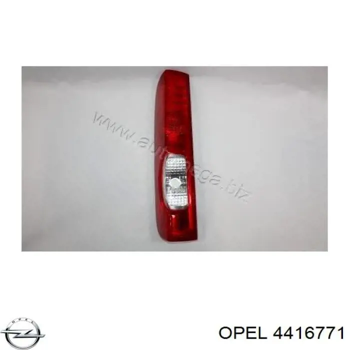 4416771 Opel ліхтар задній лівий