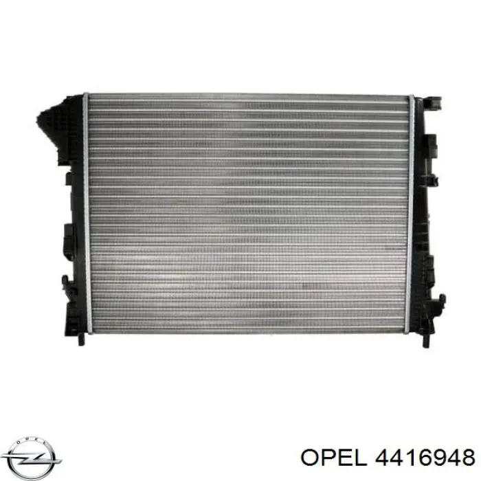 Купити 4416948 Opel Радіатор двигуна