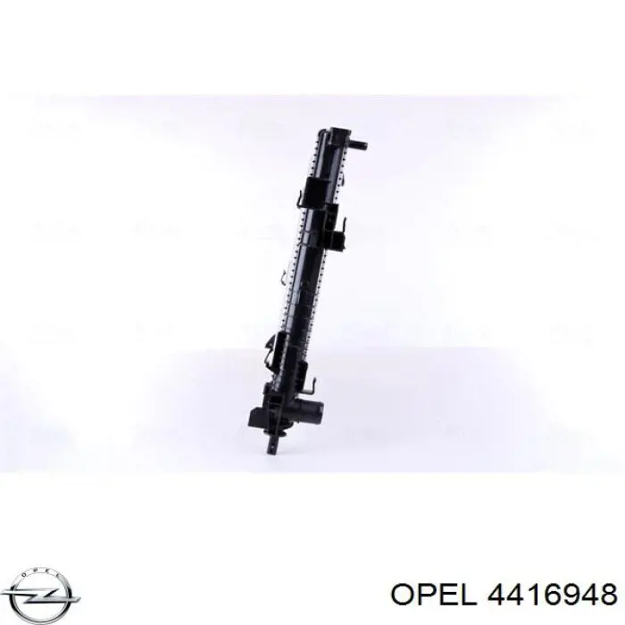 Радіатор 4416948 Opel