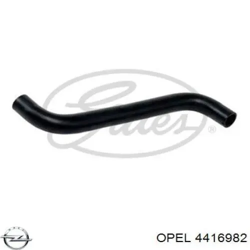 4416982 Opel шланг/патрубок радіатора охолодження, верхній
