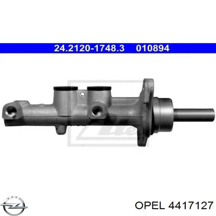 Циліндр головний гальма (Гідротормоз) Opel 4417127 ціна, від 64.07 USD