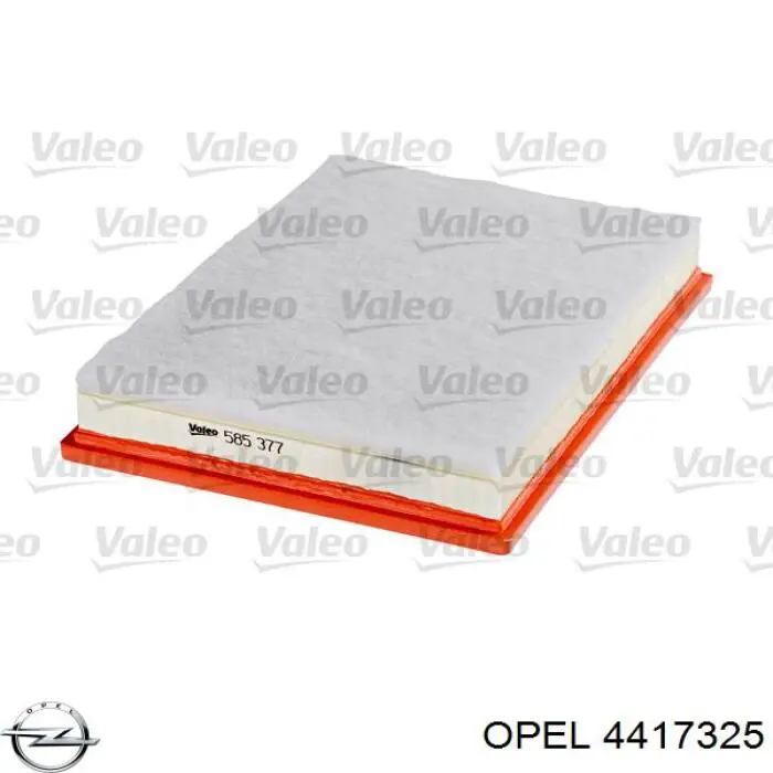Повітряний фільтр 4417325 Opel