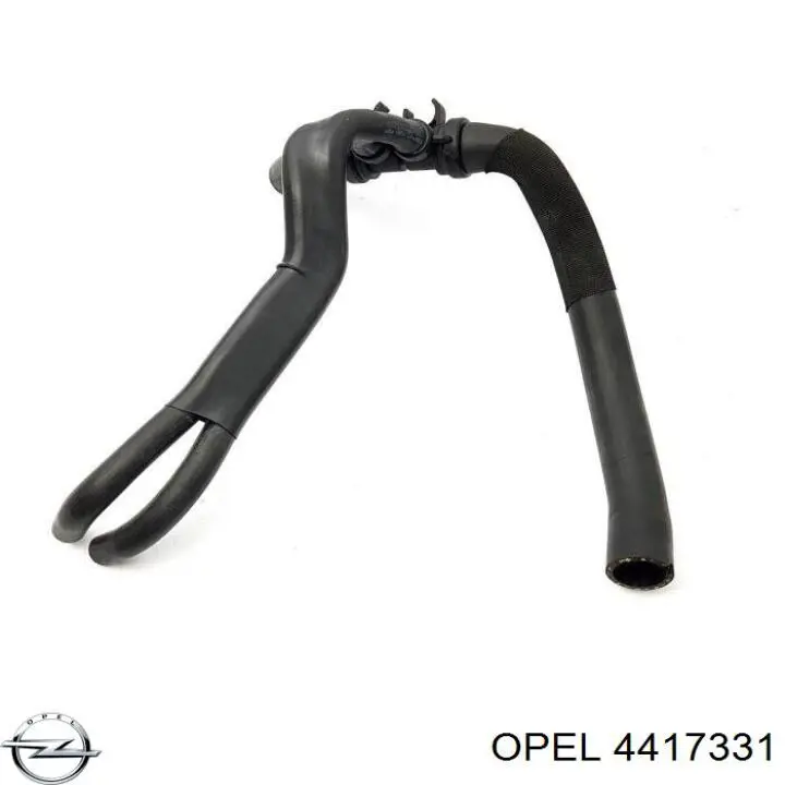 Купити 4417331 Opel Шланг/патрубок радіатора охолодження, нижній
