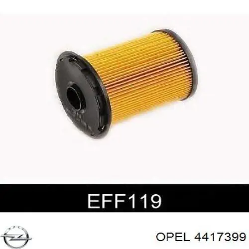 Фільтр тонкого очищення палива Opel 4417399 ціна, від 7.46 USD