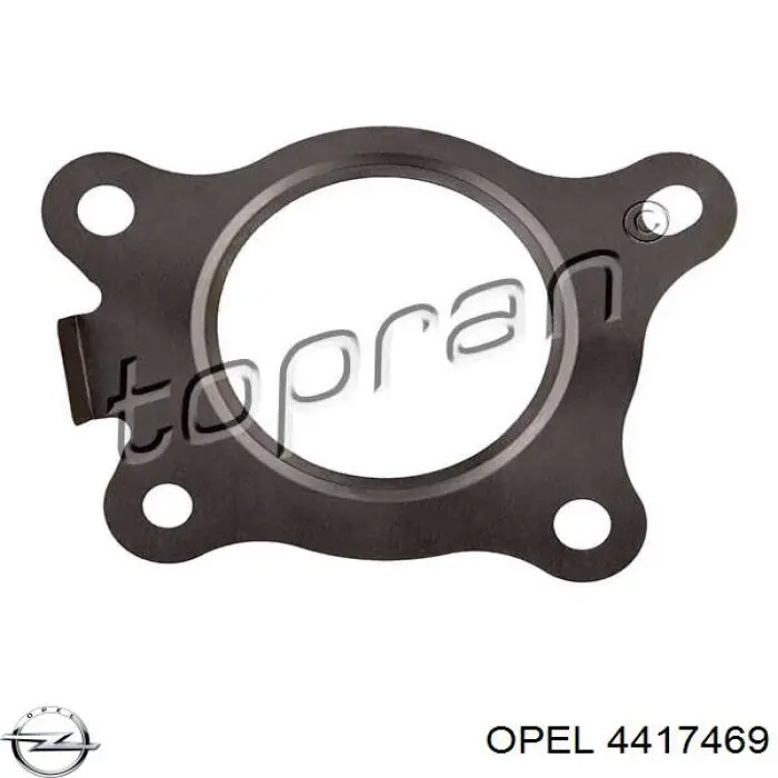 Патрубок турбіни вихлопних газів Opel 4417469 ціна, від 2.62 USD