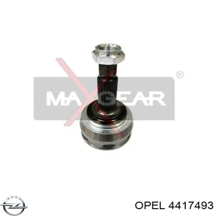 Купити 4417493 Opel Стійка амортизатора задня