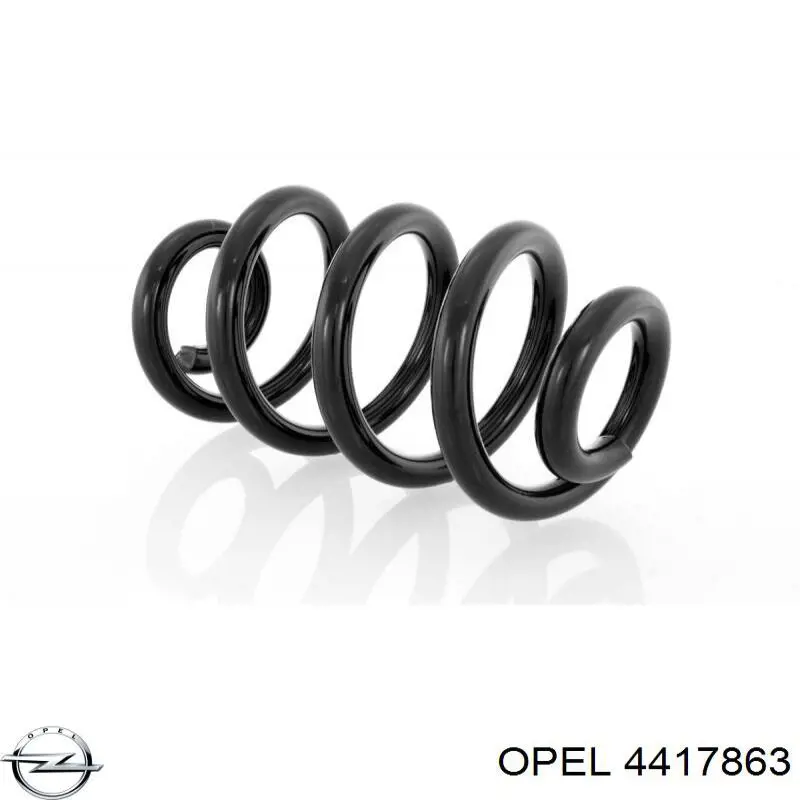 Пружина передня 4417863 Opel
