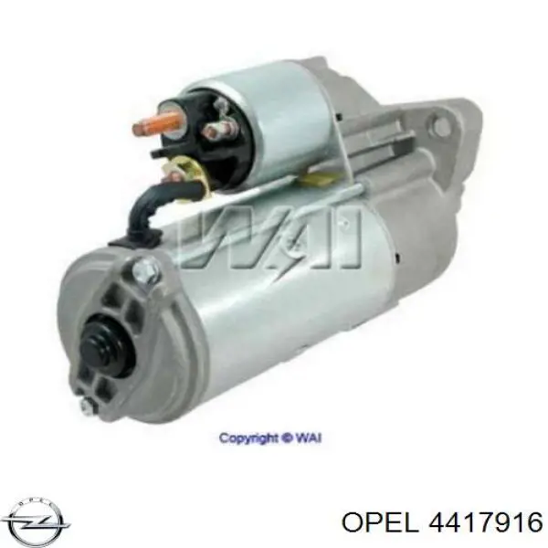 Стартер Opel 4417916 ціна, від 83.73 USD