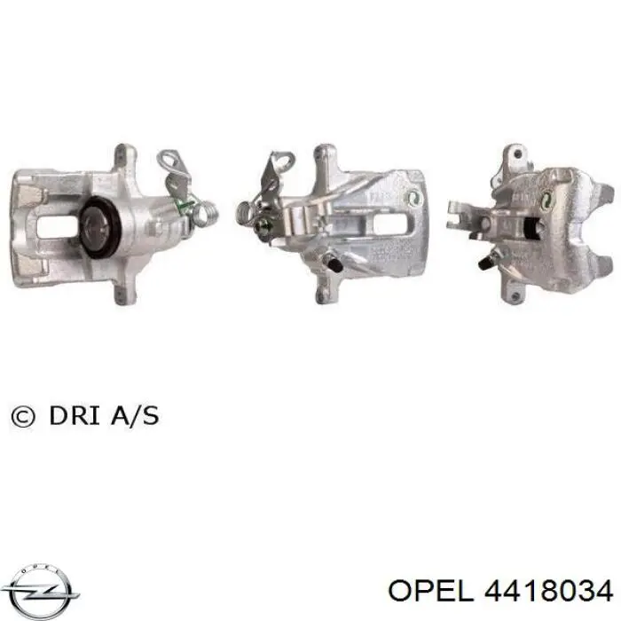 Купити 4418034 Opel Супорт задній лівий