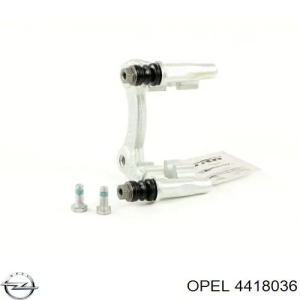 93192388 Opel Скоба гальмівного заднього супорта