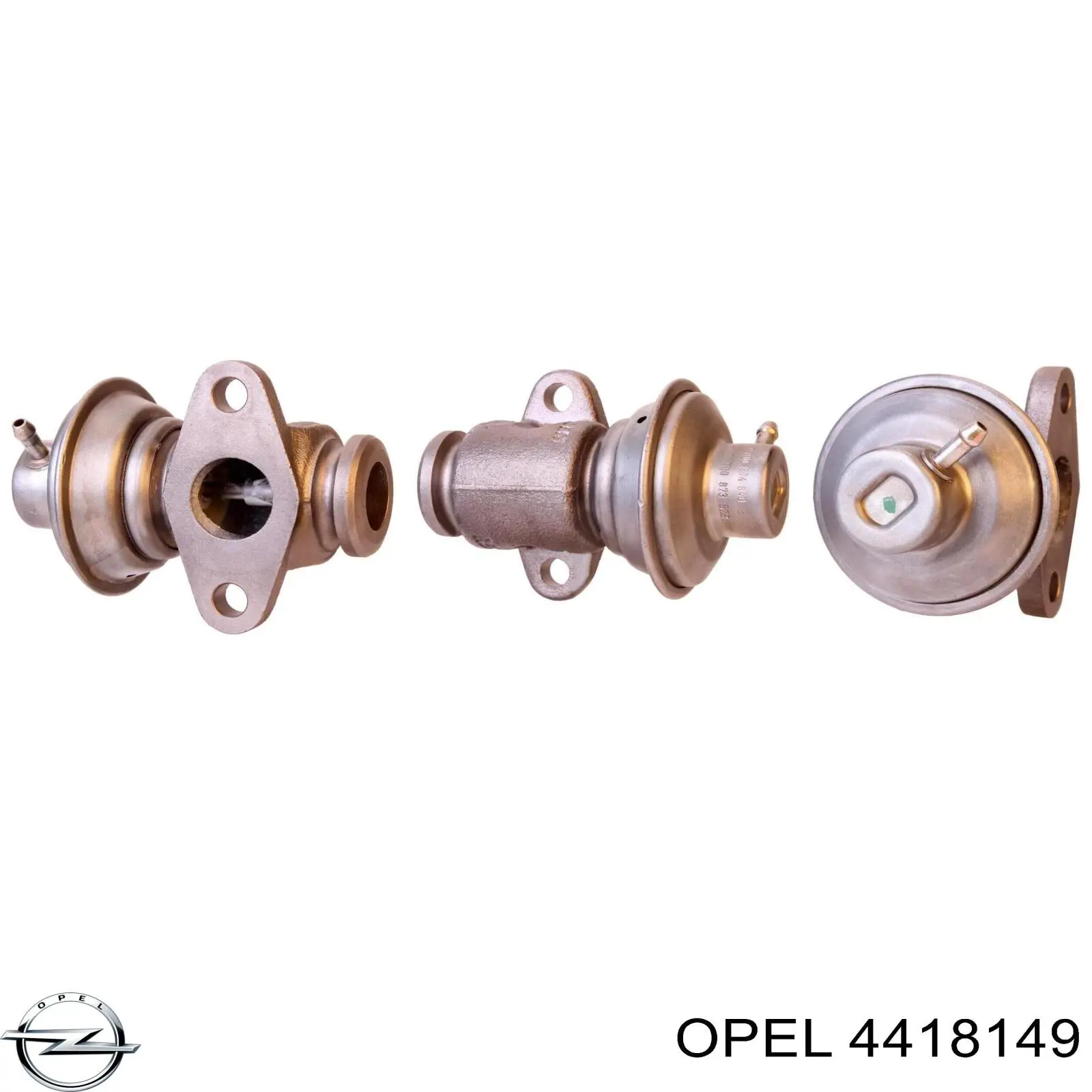 Клапан EGR Opel 4418149 ціна, від 70.85 USD