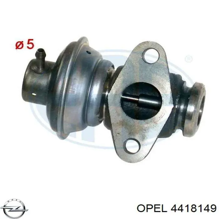 4418149 Opel клапан egr, рециркуляції газів