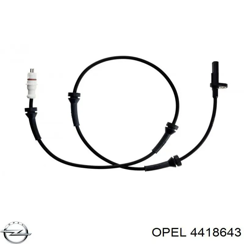 Датчик АБС (ABS) задній Opel 4418643 ціна, від 22.28 USD