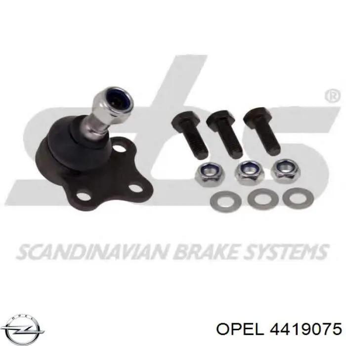 Купити 4419075 Opel Кульова опора, нижня