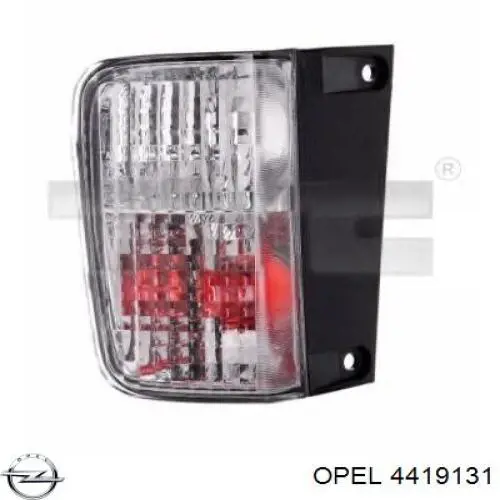 Фара задня, ліва Opel 4419131 ціна, від 26.48 USD