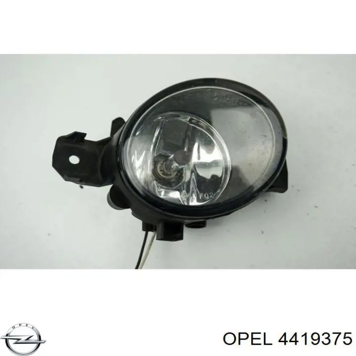 Фара протитуманна, права 4419375 Opel