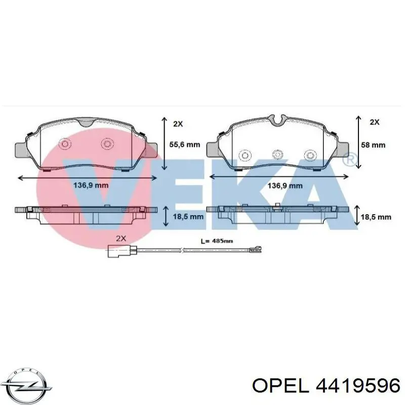  4419596 Opel