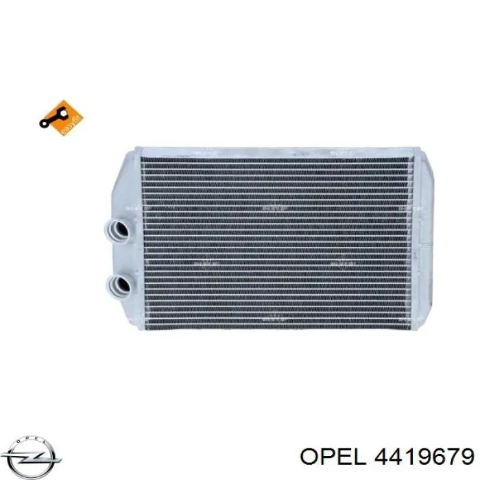 Купити 4419679 Opel Теплообмінник
