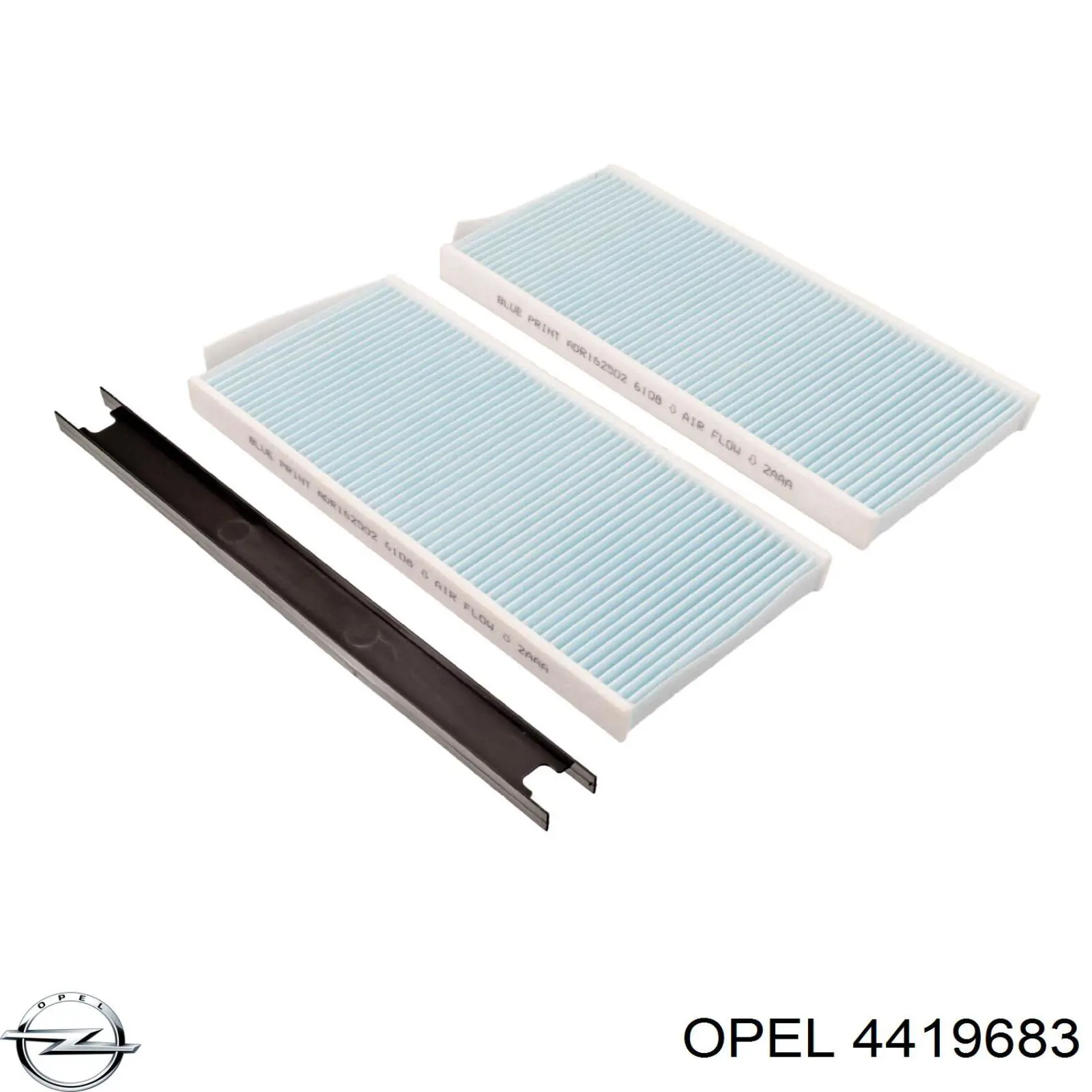 Фільтр повітряний обігрівача Opel 4419683 ціна, від 7.33 USD