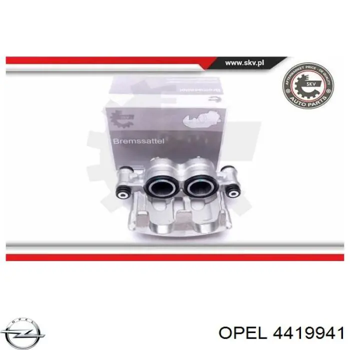 Супорт гальмівний передній лівий Opel 4419941 ціна, від 70.91 USD