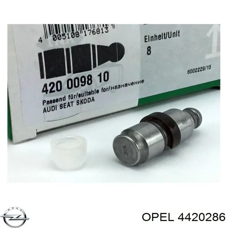 Піддон масляний картера двигуна 4420286 Opel