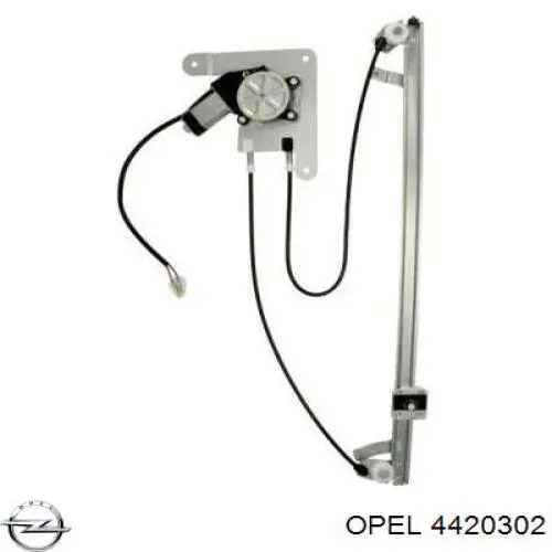 Купити 4420302 Opel Механізм стеклопідйомника водійських дверей