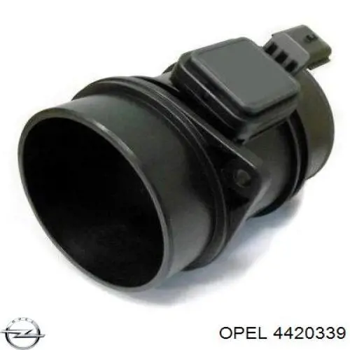 4420339 Opel датчик потоку (витрати повітря, витратомір MAF - (Mass Airflow))