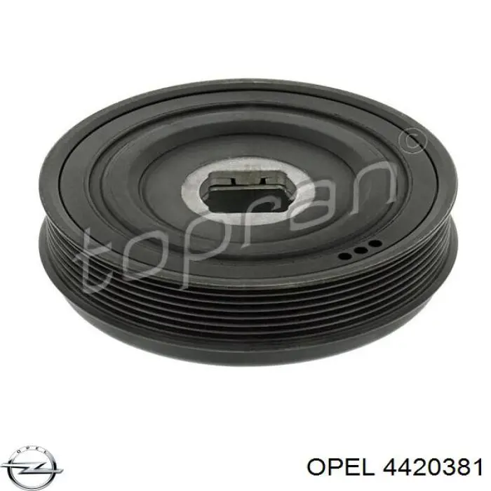 Купити 4420381 Opel Шків колінчастого вала