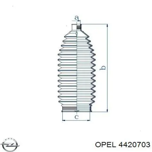 Купити 4420703 Opel Пильник тяги